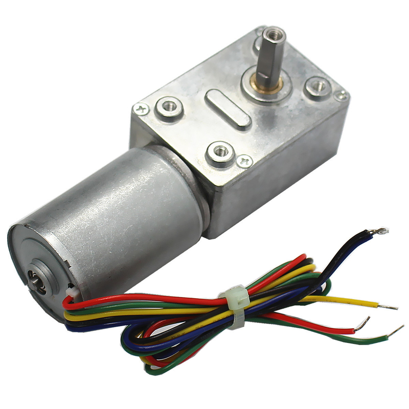 32mm Brushless DC Worm Gear Motor 24V for Precision Equipment