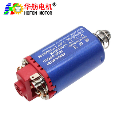 Hofon HF480SA-M120 Short shaft High Speed 11.1V 41000RPM DC Carbon brush Motor for AEG Gel Blaster Ver.3 Gearbox