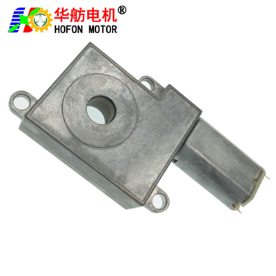 Hofon 58mm 8V DC micro Worm Gear Motor GM6558-390SA with Self-locking gearbox for door lock