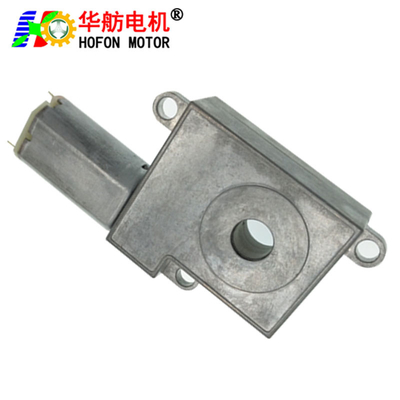Hofon 58mm 8V DC micro Worm Gear Motor GM6558-390SA with Self-locking gearbox for door lock