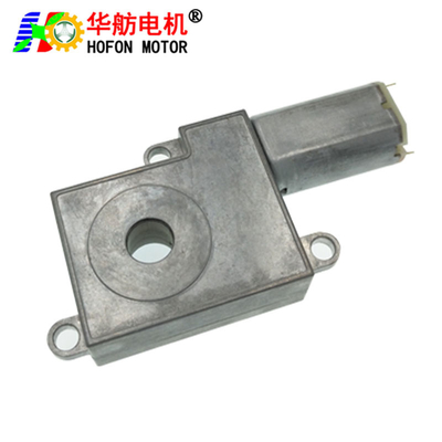 Hofon 58mm 8V DC micro Worm Gear Motor GM6558-390SA with Self-locking gearbox for door lock