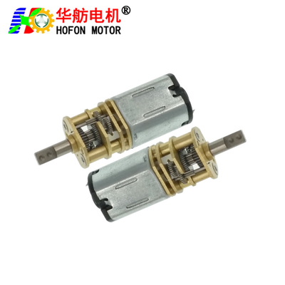 Hofon 8mm DC micro reduction motor brushed gear motor Small volume large torque for Optical lens