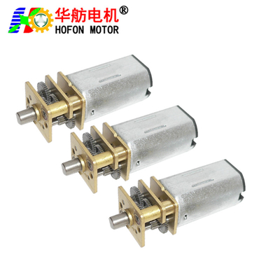 Hofon Motor Mini DC Gear Motor Hofon Motor GM12-N30VA Permanent Magnet Brush DC Motor With Reduction Gearbox