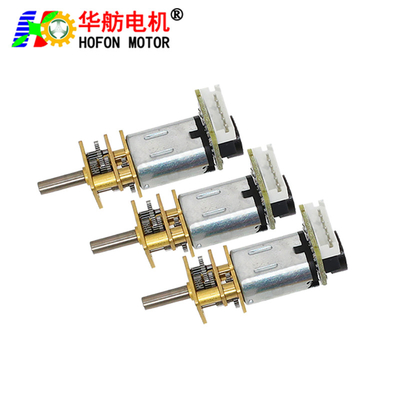 Mini Micro Metal Gear Motor GM12-N20VA with encoder DC Motor for Robot Wheel DIY Toys smart lock