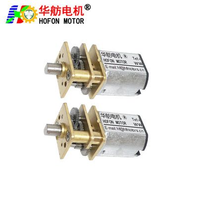 Hofon Motor GM12-N10VA Mini Electric Reduction Metal DC Gear Motor For Intelligent Robots Toy 3V 5V 6V 12V