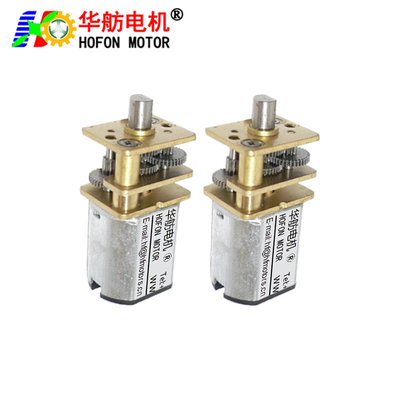 Hofon Motor GM12-N10VA Mini Electric Reduction Metal DC Gear Motor For Intelligent Robots Toy 3V 5V 6V 12V