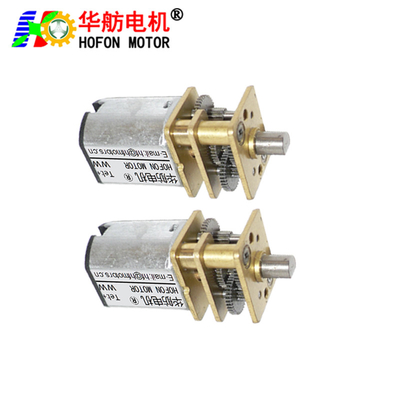 Hofon Motor GM12-N10VA Mini Electric Reduction Metal DC Gear Motor For Intelligent Robots Toy 3V 5V 6V 12V