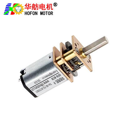 Hofon Motor GM12-N20VA Low Rpm With Gear Box DC Metal Gear Motor For Smart Home