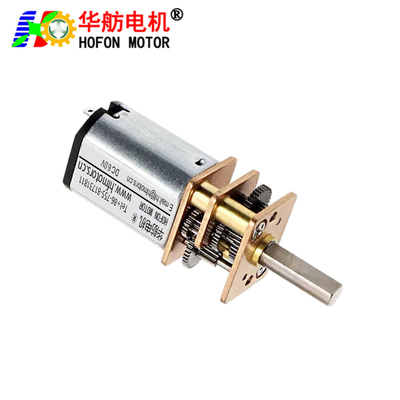 Hofon Motor GM12-N20VA Low Rpm With Gear Box DC Metal Gear Motor For Smart Home