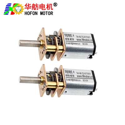 Hofon Motor GM12-N20VA Low Rpm With Gear Box DC Metal Gear Motor For Smart Home