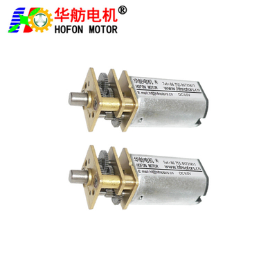 Hofon Motor Mini DC Gear Motor Hofon Motor GM12-N30VA Permanent Magnet Brush DC Motor With Reduction Gearbox