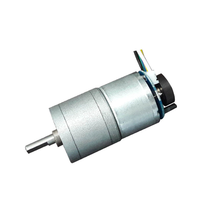 Small DC Gear Motor Encoder 3V 6V 12V Robot 14RPM No Load Speed Stable Performance