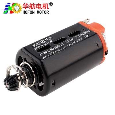 Hofon HF480WA-N35M150 Short shaft High Torque 11.1V 31000RPM DC Carbon brush Motor for AEG Gel Blaster Ver.3 Gearbox